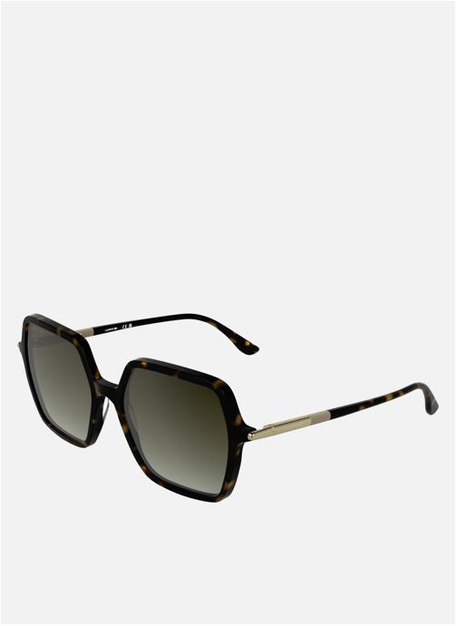 Lacoste Lunettes de soleil femme marron