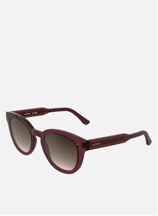 Lacoste Lunettes de soleil femme rouge