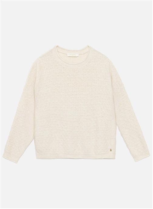 La Petite Etoile Pulls Pull - MOSSY - 13-beige Clair femme beige