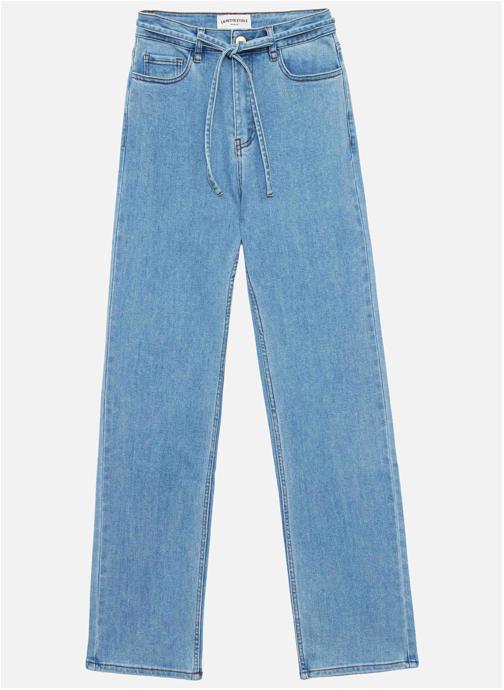 La Petite Etoile Jeans droit Jean - PAZ - 88-stone femme bleu