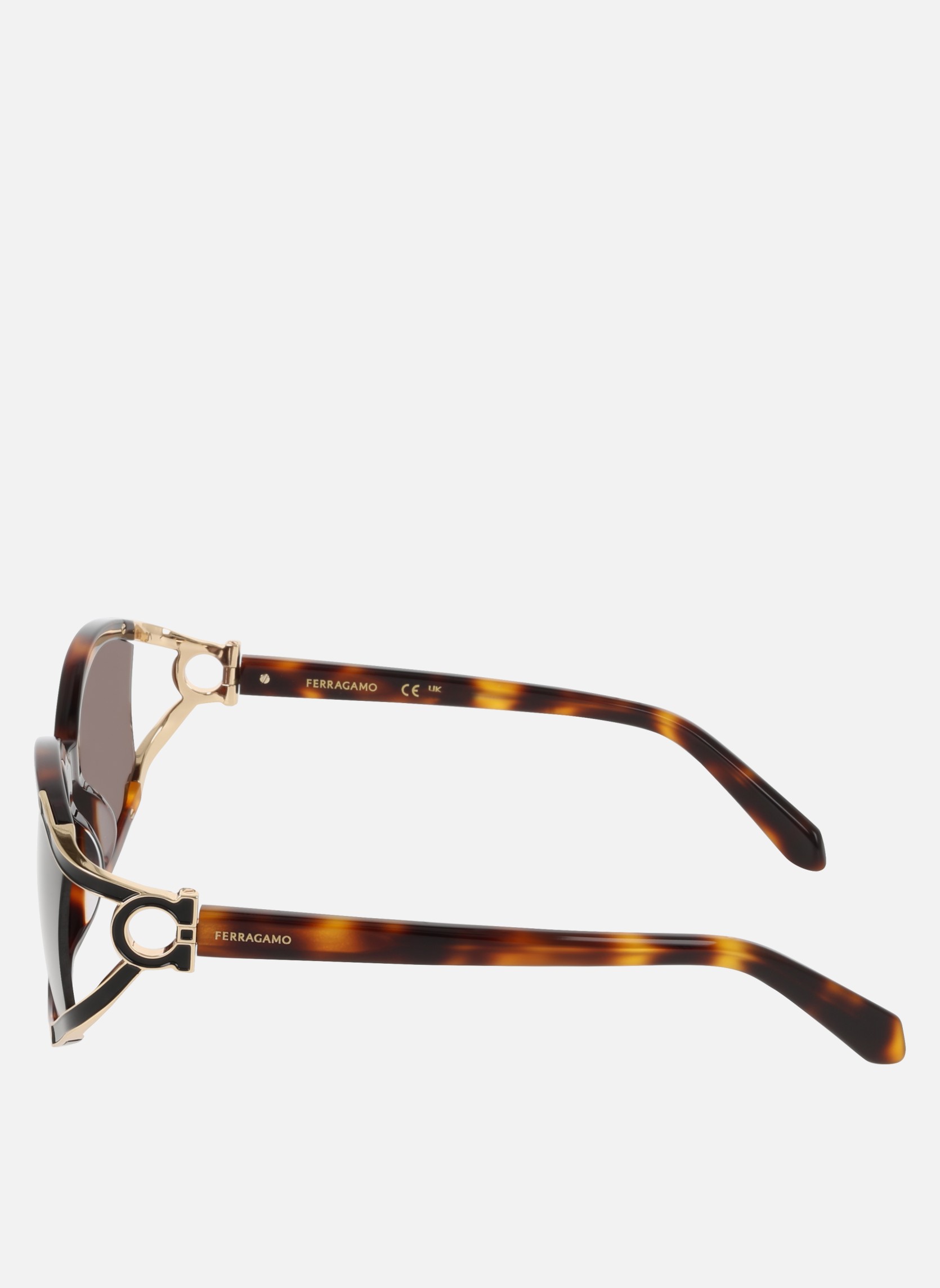 Lunettes de soleil femme marron Salvatore Ferragamo Lunettes de soleil femme marron Marron