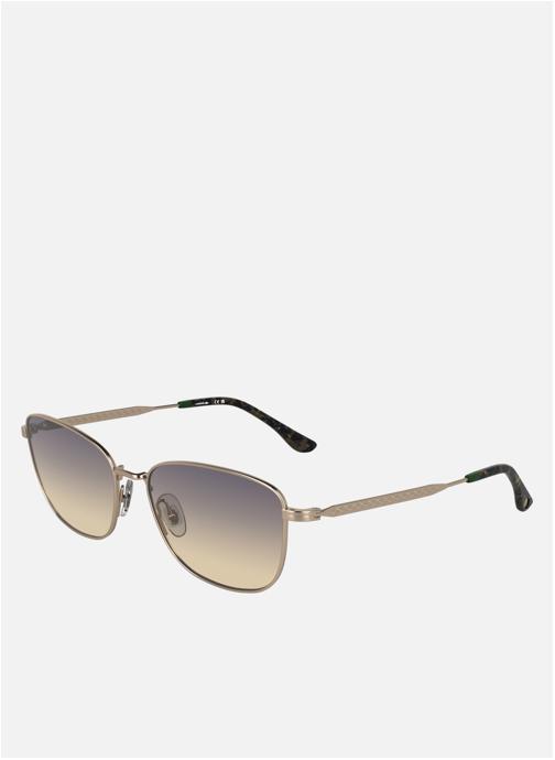 Lacoste Lunettes de soleil femme or et bronze