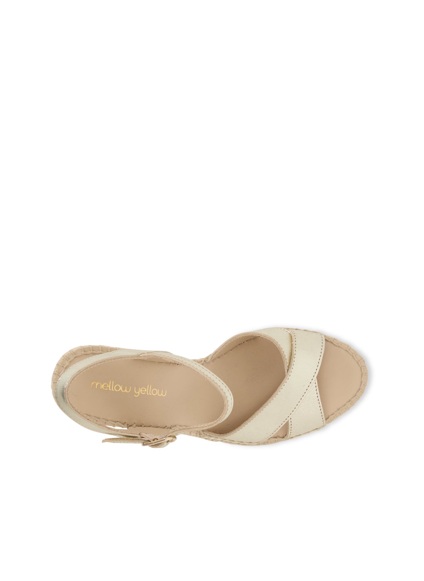 Sandales FIDELA femme or et bronze Mellow Yellow Sandales FIDELA femme or et bronze Or
