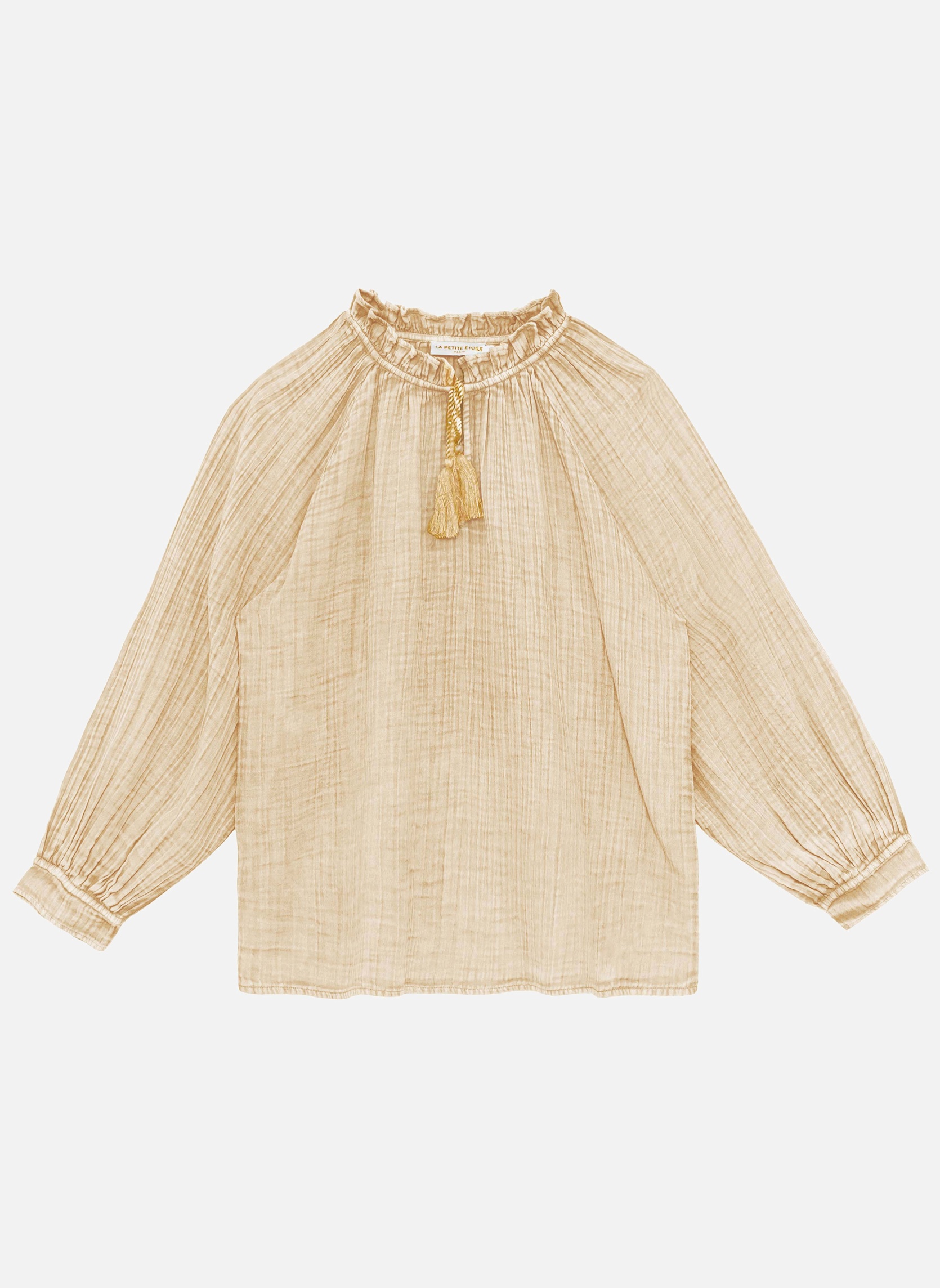 Blouses Blouse - BRISKA - 21-ciel femme beige La Petite Etoile Blouses Blouse - BRISKA - 21-ciel femme beige Beige