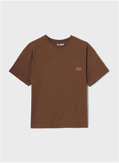 BILLYBELT Tee-shirts Waves femme marron