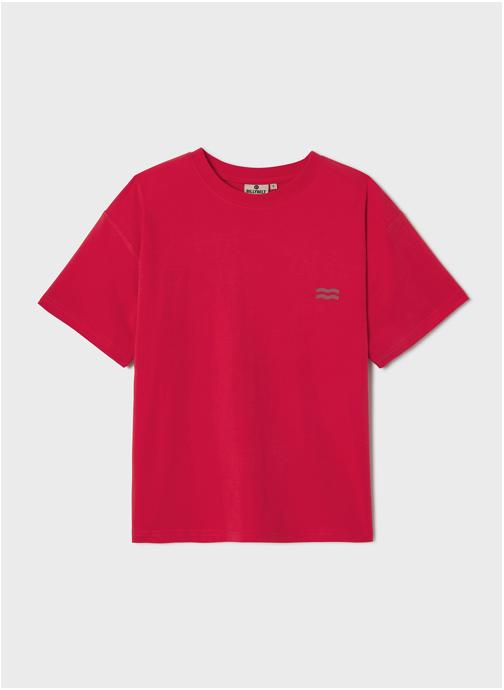 BILLYBELT Tee-shirts Waves femme rouge