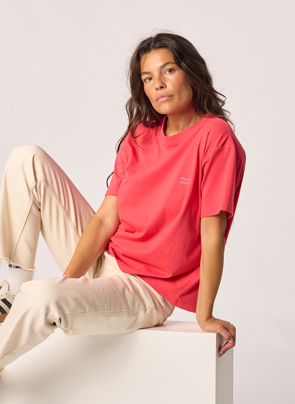 Tee-shirts Waves femme rouge BILLYBELT Tee-shirts Waves femme rouge Rouge