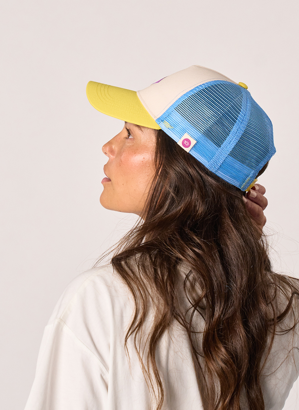 Casquettes Trucker homme beige BILLYBELT Casquettes Trucker homme beige Ecru