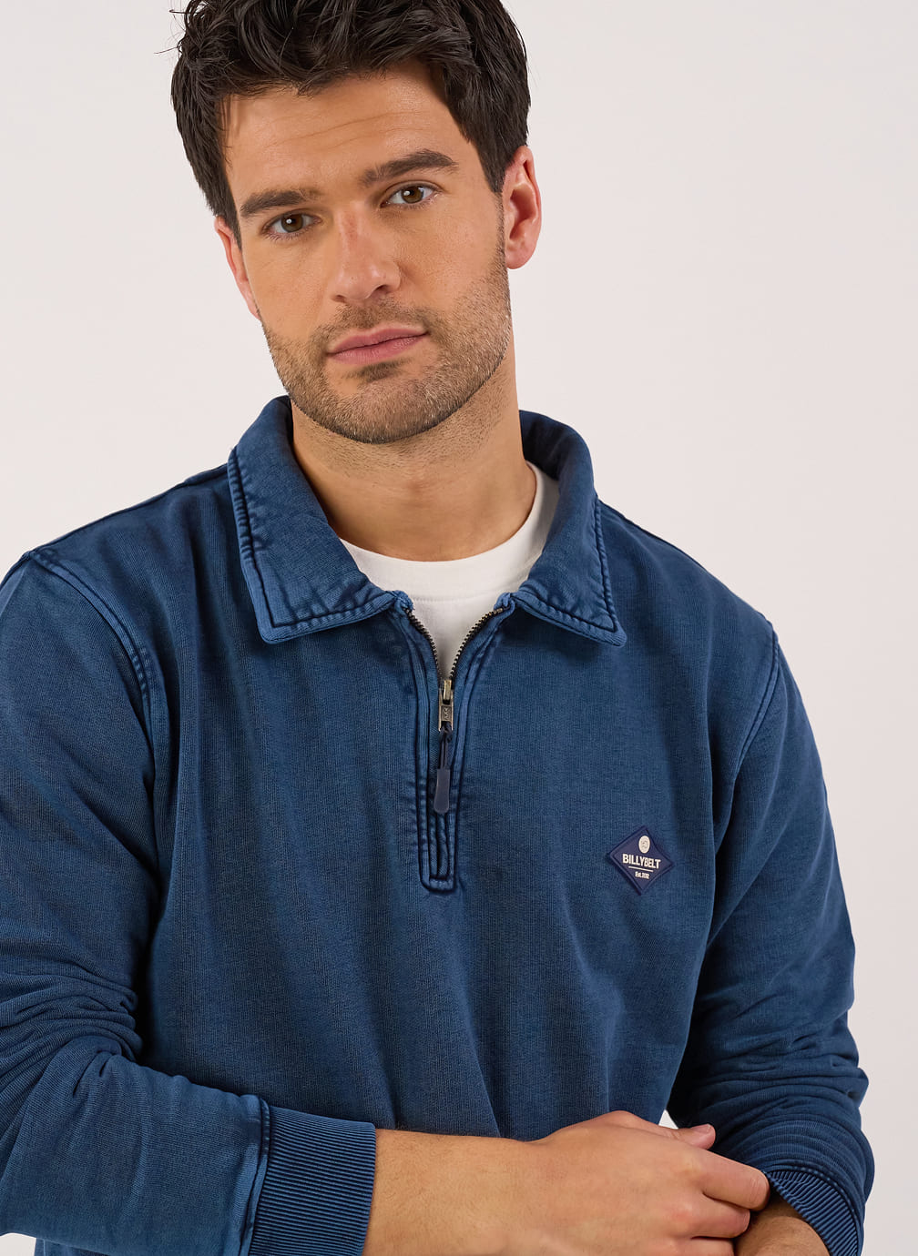 Sweats à capuche Zippé homme bleu BILLYBELT Sweats à capuche Zippé homme bleu Bleu marine