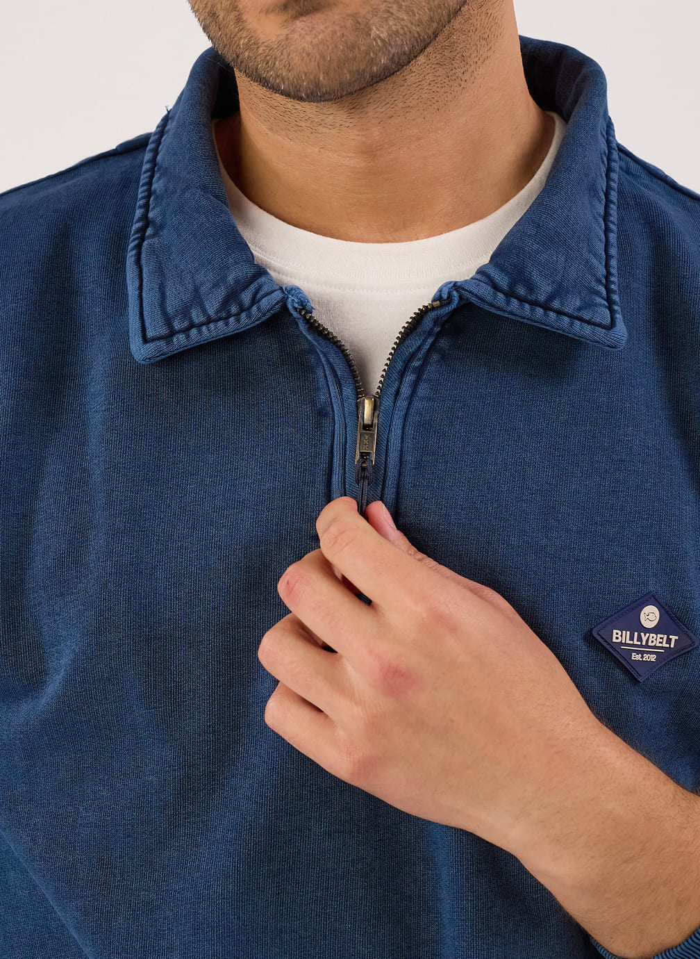 Sweats à capuche Zippé homme bleu BILLYBELT Sweats à capuche Zippé homme bleu Bleu marine