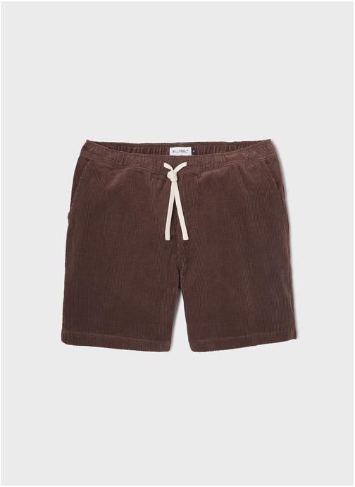 BILLYBELT Shorts Velours homme marron