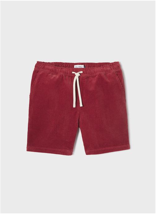 BILLYBELT Shorts Velours homme bordeaux