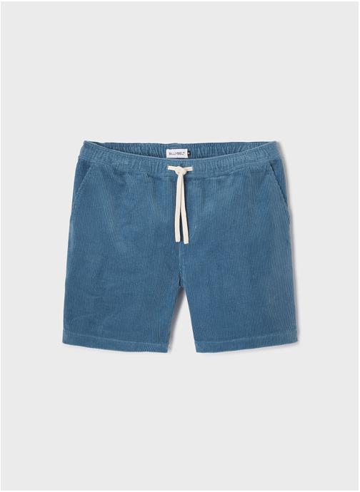 BILLYBELT Shorts Velours homme bleu