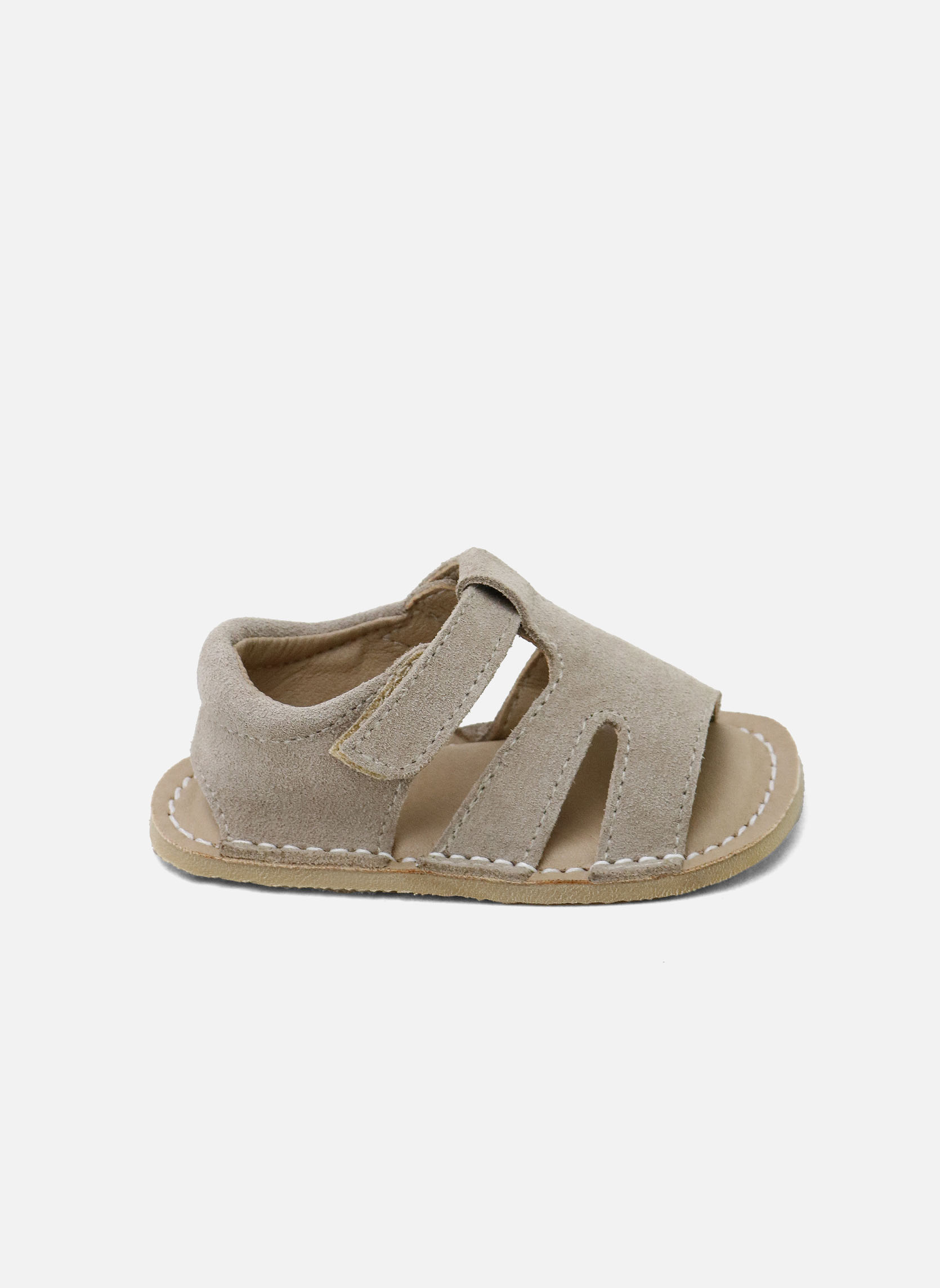 Sandales Sandales 16714AN-AFELPADO-PIEDRA Beig fille beige Eli 1957 Sandales Sandales 16714AN-AFELPADO-PIEDRA Beig fille beige Beige