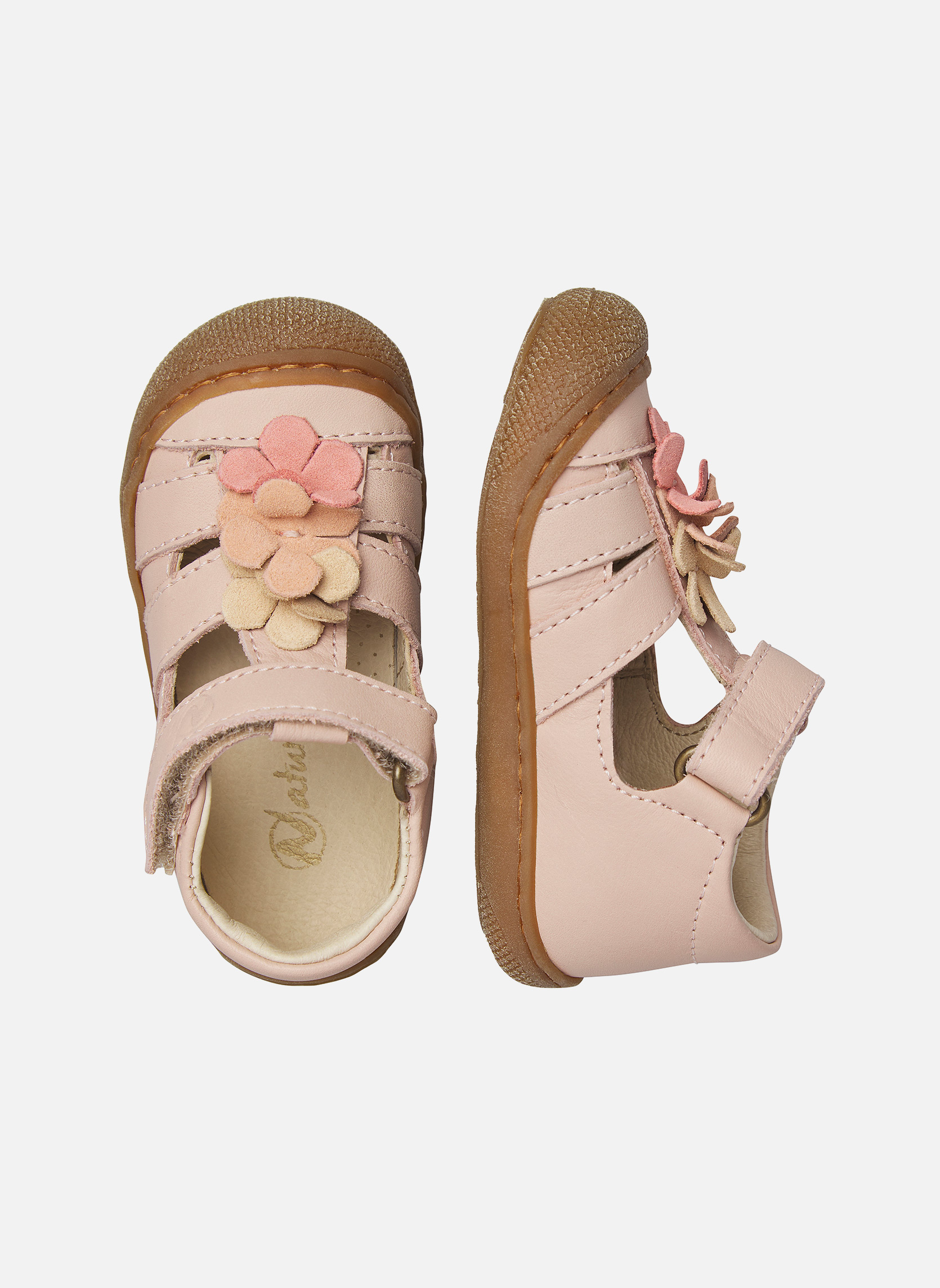 Sandales Sandales MAGGY 2 Rose poudré- fille rose Naturino Sandales Sandales MAGGY 2 Rose poudré- fille rose Rose clair