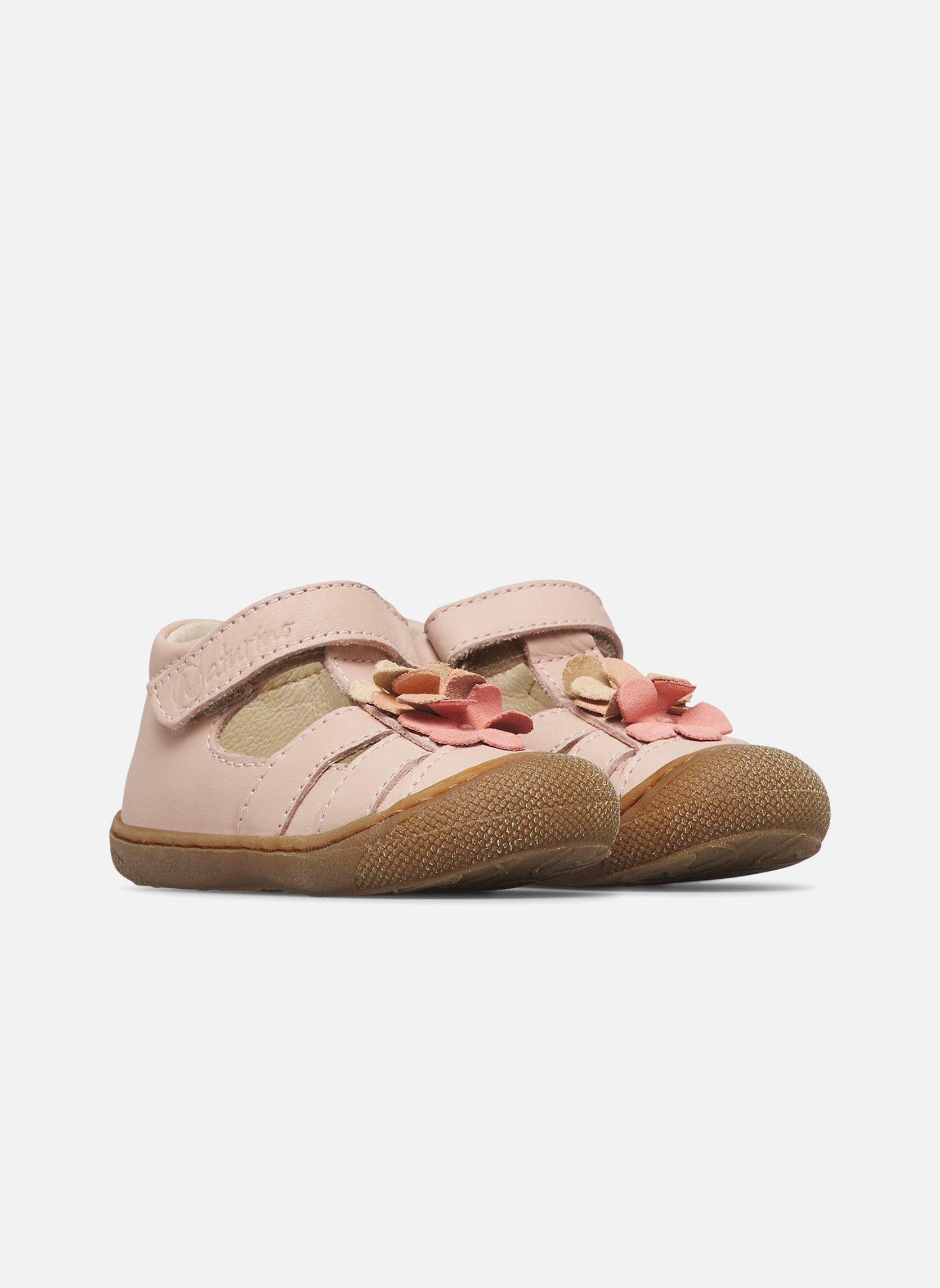 Sandales Sandales MAGGY 2 Rose poudré- fille rose Naturino Sandales Sandales MAGGY 2 Rose poudré- fille rose Rose clair