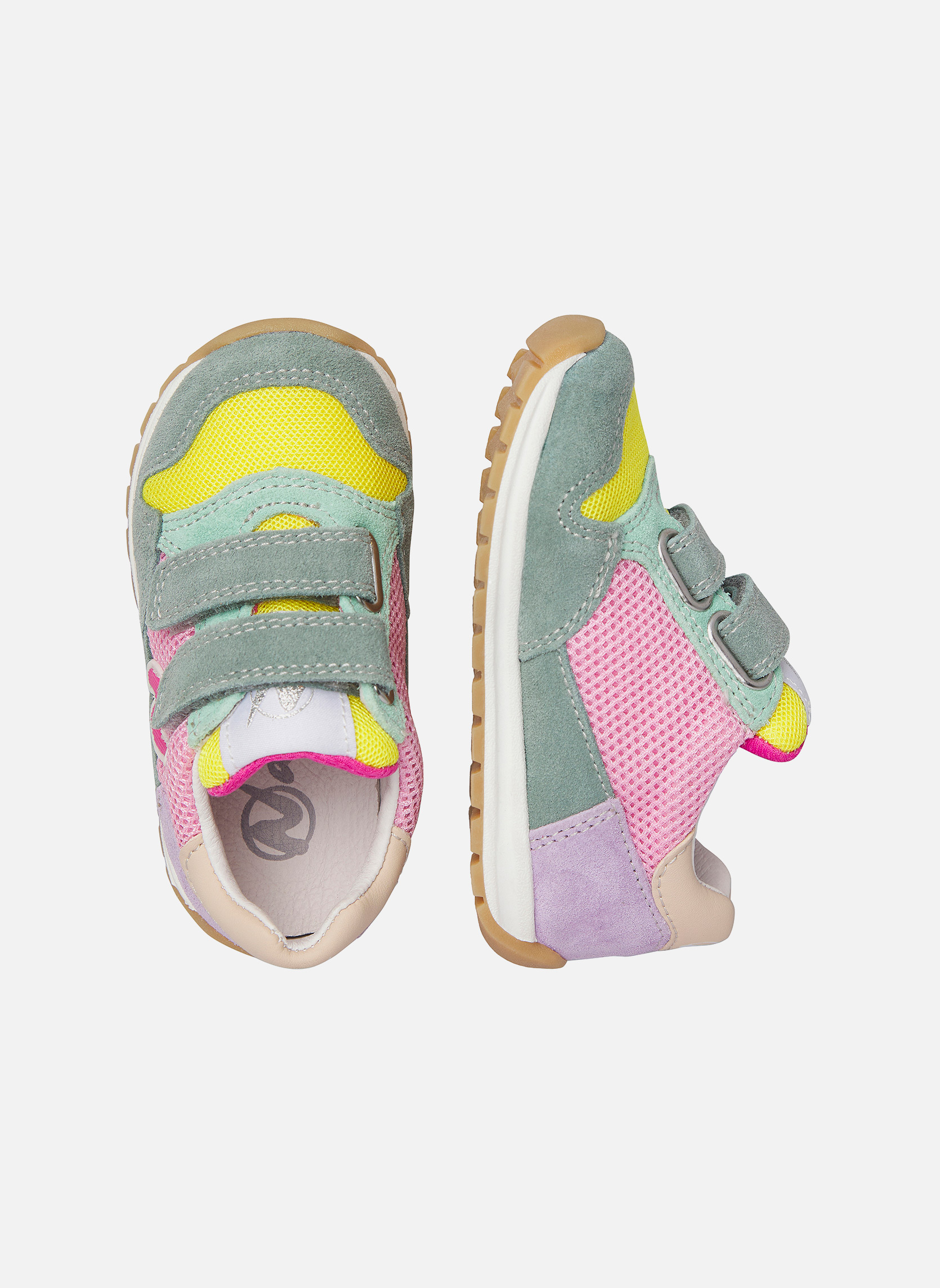 Baskets basses Sneakers SAMMY 3 VL. Sage-Rose garçon vert Naturino Baskets basses Sneakers SAMMY 3 VL. Sage-Rose garçon vert Vert clair