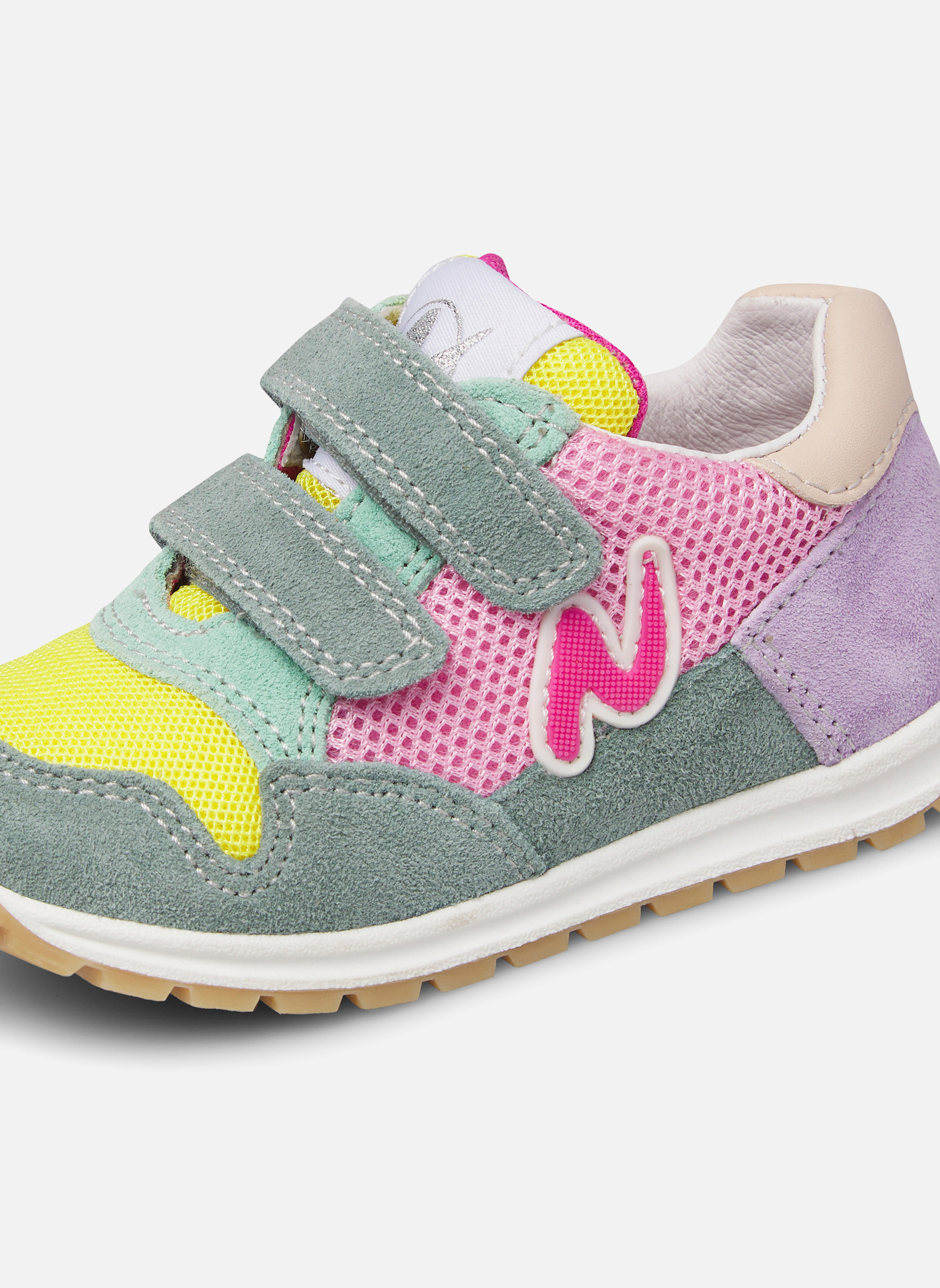 Baskets basses Sneakers SAMMY 3 VL. Sage-Rose garçon vert Naturino Baskets basses Sneakers SAMMY 3 VL. Sage-Rose garçon vert Vert clair