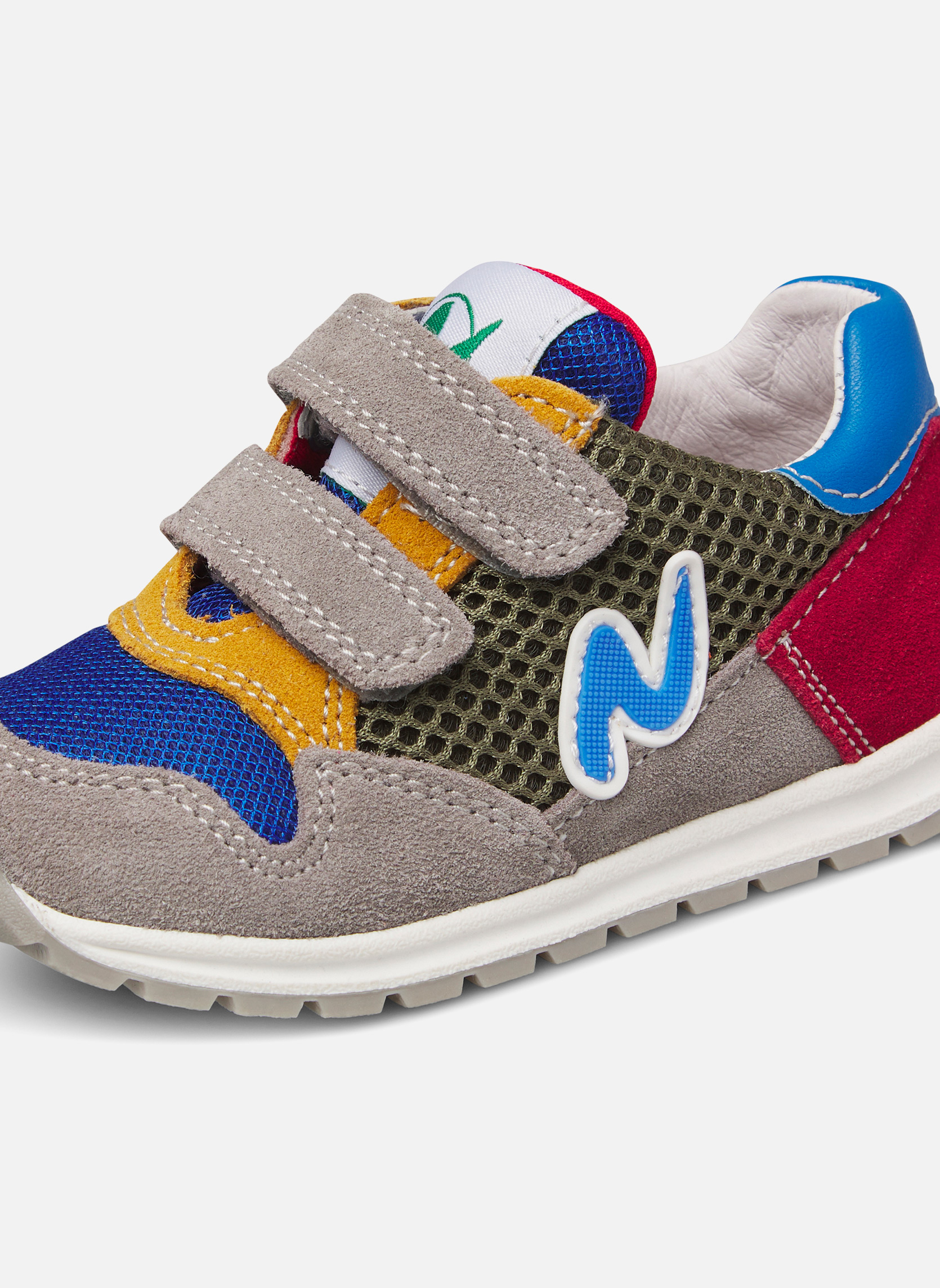 Baskets basses Sneakers SAMMY 3 VL. Sage-Rose garçon bleu Naturino Baskets basses Sneakers SAMMY 3 VL. Sage-Rose garçon bleu Bleu gris