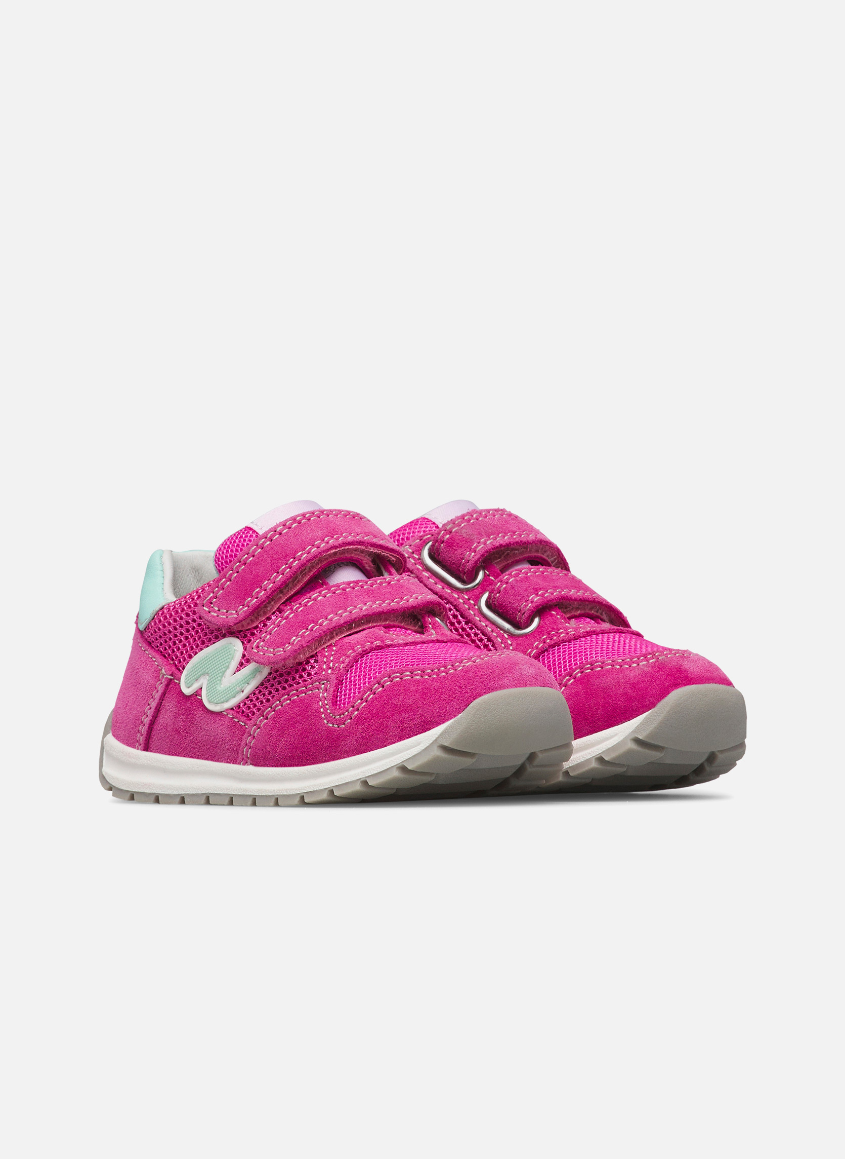 Baskets basses Sneakers SAMMY 3 VL. Sage-Rose garçon rose Naturino Baskets basses Sneakers SAMMY 3 VL. Sage-Rose garçon rose Rose fluo