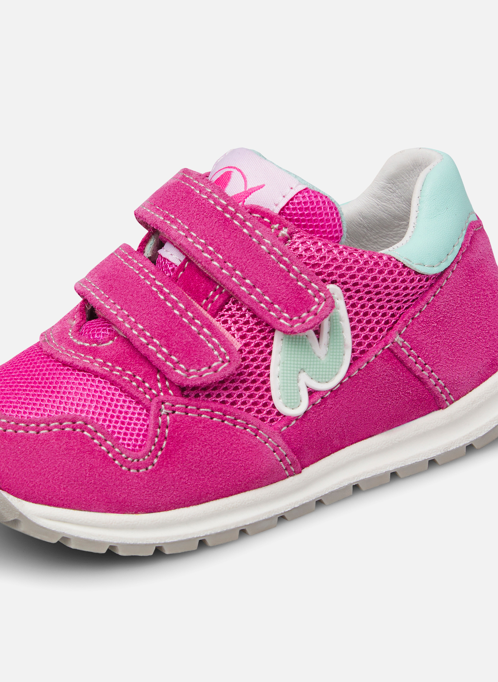 Baskets basses Sneakers SAMMY 3 VL. Sage-Rose garçon rose Naturino Baskets basses Sneakers SAMMY 3 VL. Sage-Rose garçon rose Rose fluo