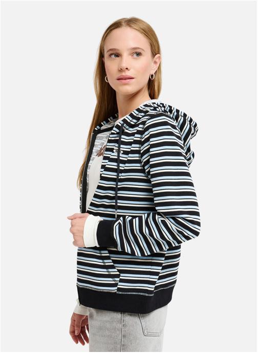 Roxy Sweats à capuche Perfect Stripe femme noir