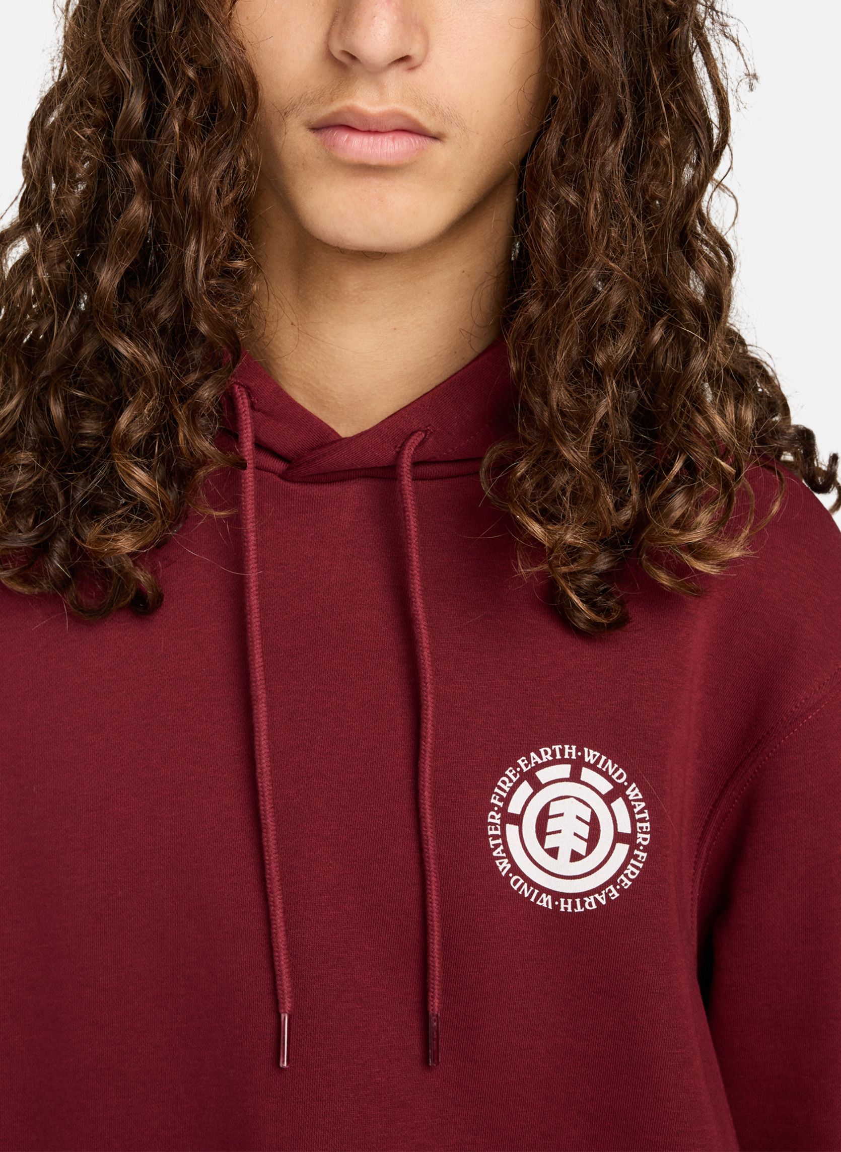 Sweats à capuche Seal Bp Po homme rouge Element Sweats à capuche Seal Bp Po homme rouge Rouge