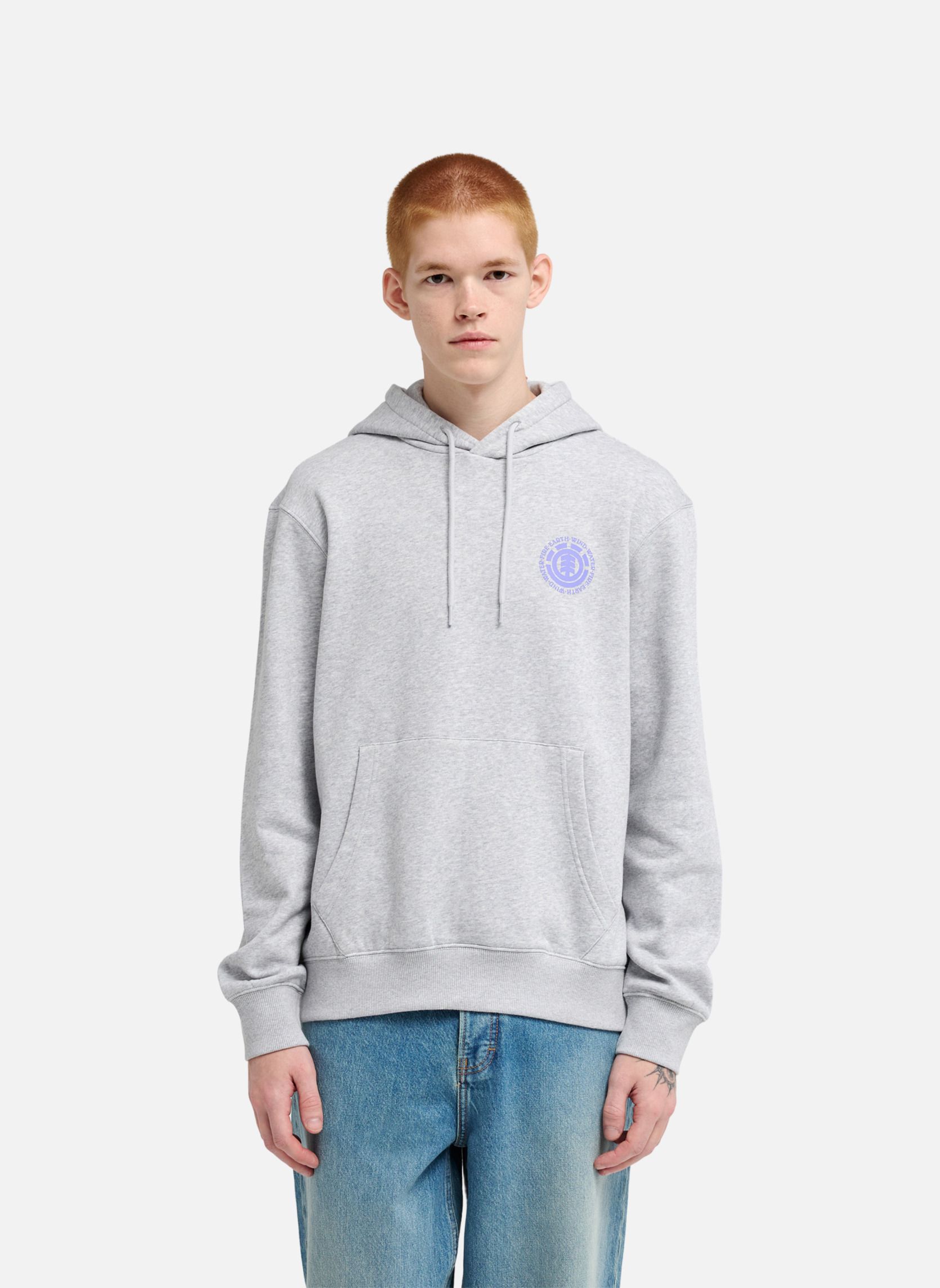 Sweats à capuche Seal Bp Po homme gris Element Sweats à capuche Seal Bp Po homme gris Gris