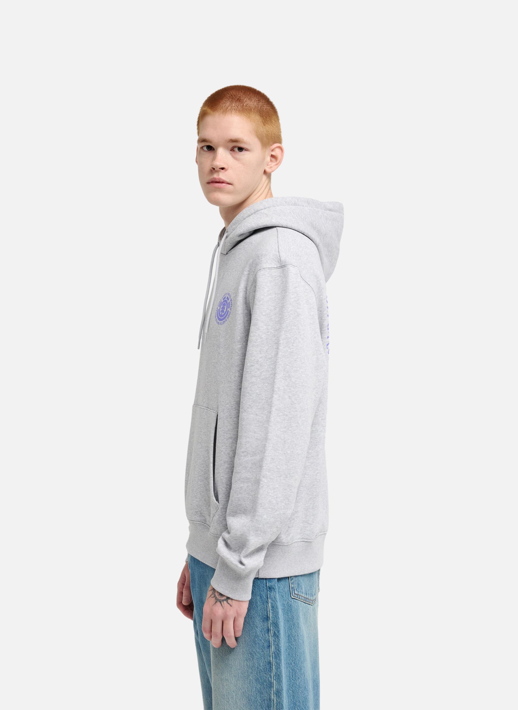 Sweats à capuche Seal Bp Po homme gris Element Sweats à capuche Seal Bp Po homme gris Gris