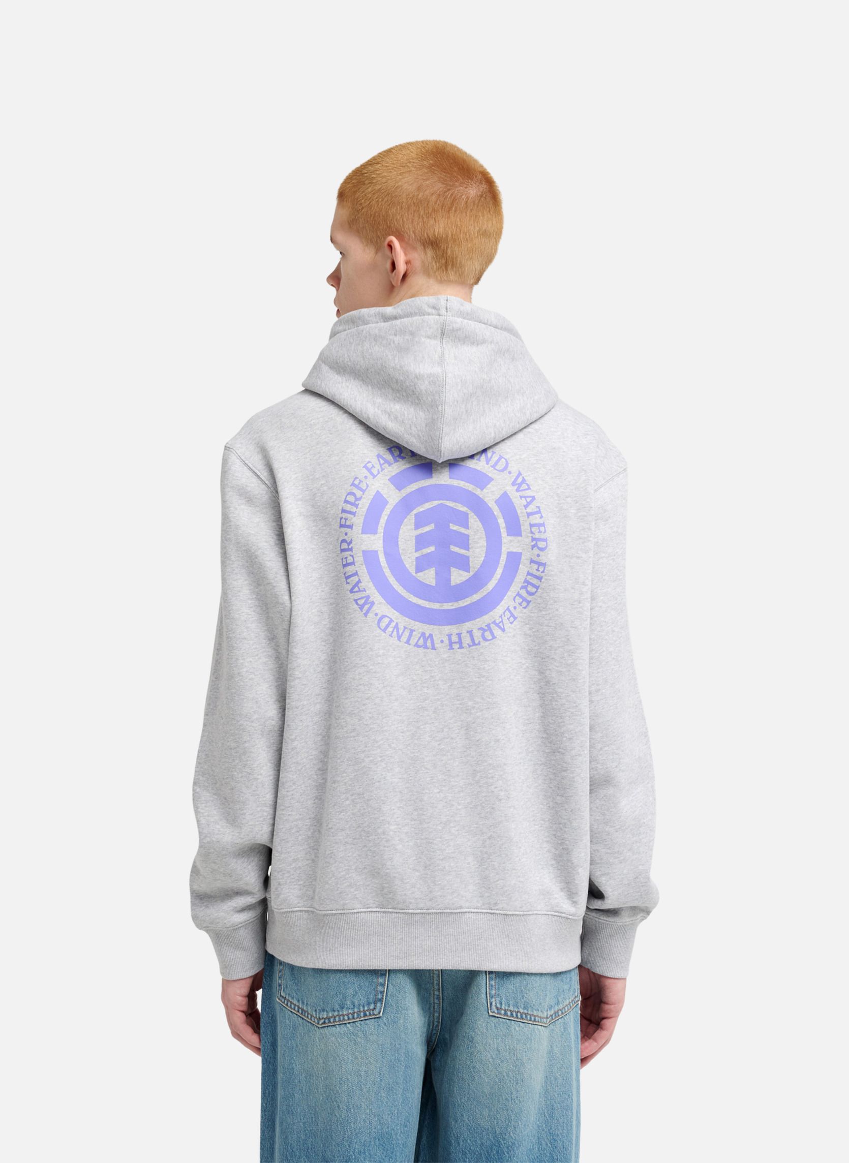 Sweats à capuche Seal Bp Po homme gris Element Sweats à capuche Seal Bp Po homme gris Gris