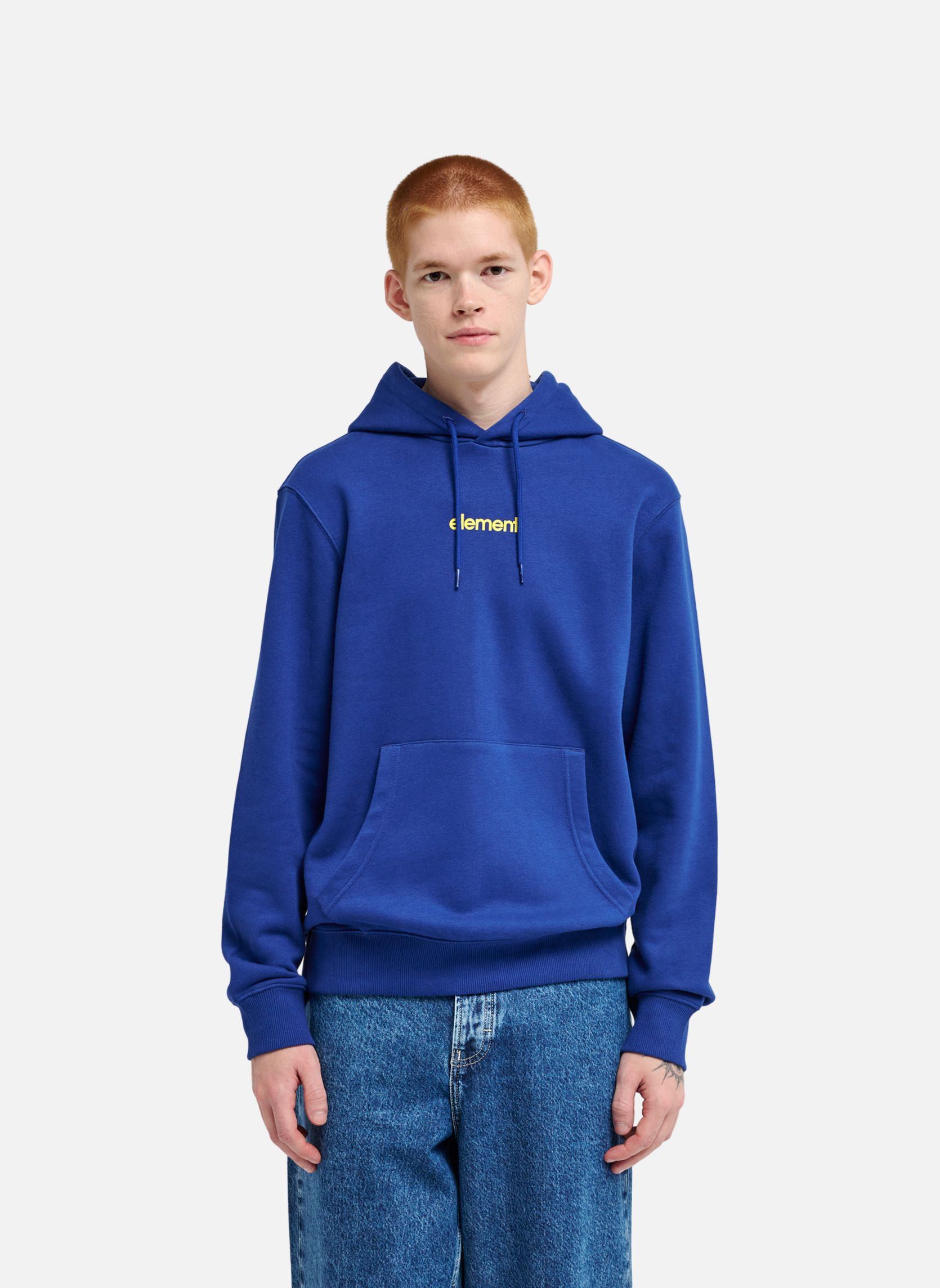Sweats à capuche Lowcase Bp Po homme bleu Element Sweats à capuche Lowcase Bp Po homme bleu Bleu