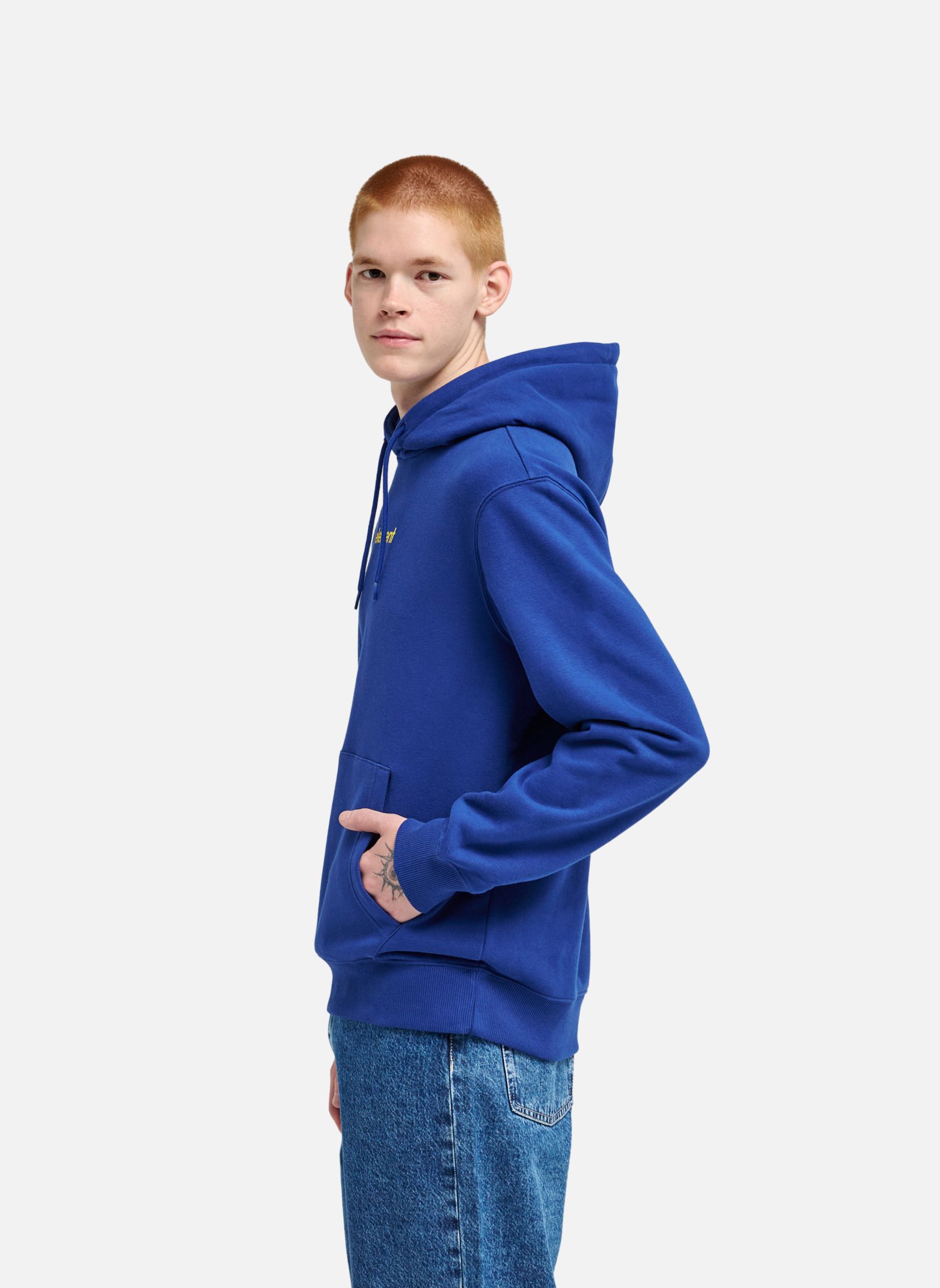 Sweats à capuche Lowcase Bp Po homme bleu Element Sweats à capuche Lowcase Bp Po homme bleu Bleu