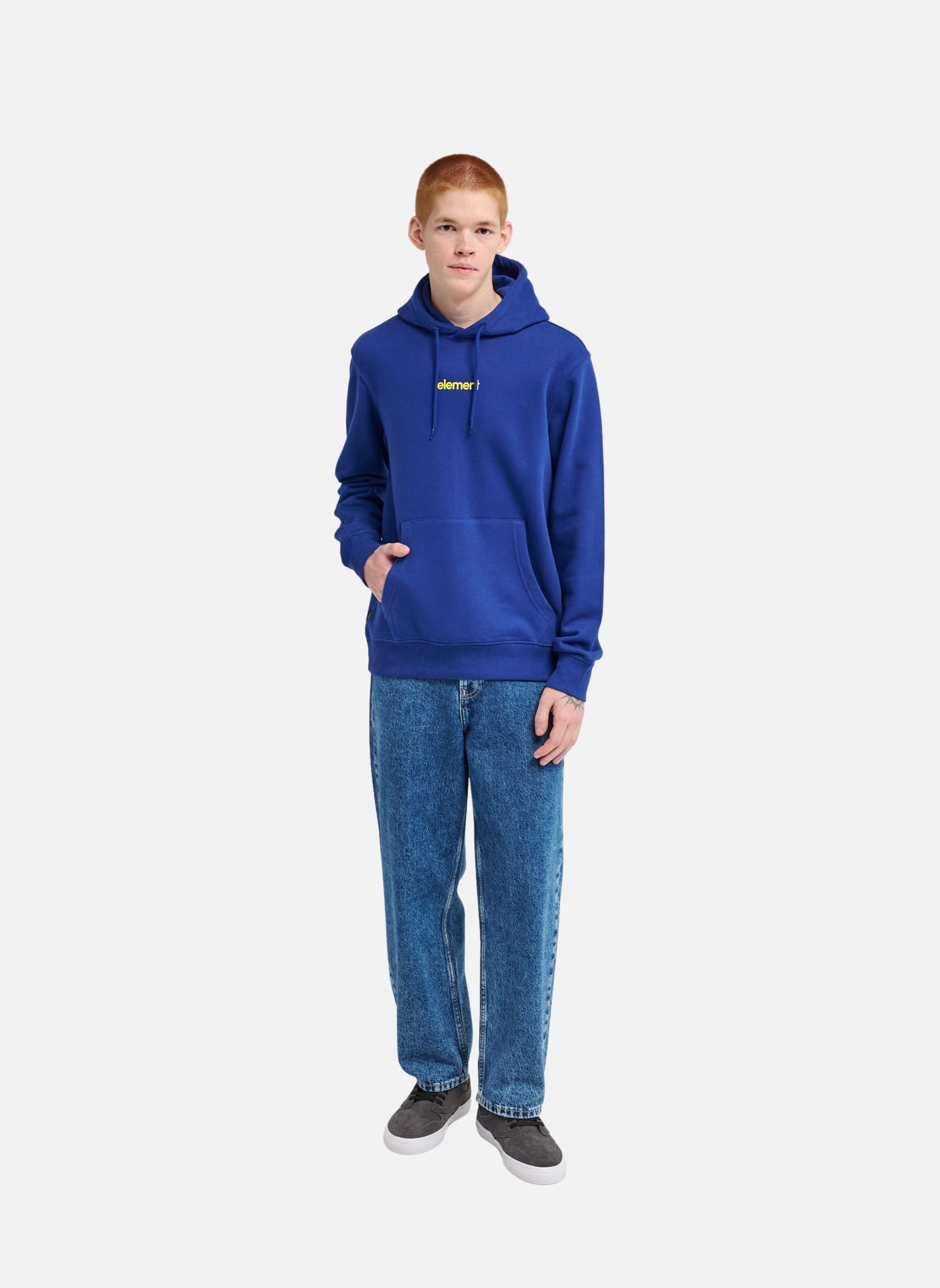 Sweats à capuche Lowcase Bp Po homme bleu Element Sweats à capuche Lowcase Bp Po homme bleu Bleu