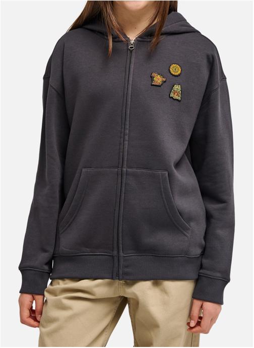 Element Sweats à capuche Timber Icon Embroidery garçon noir