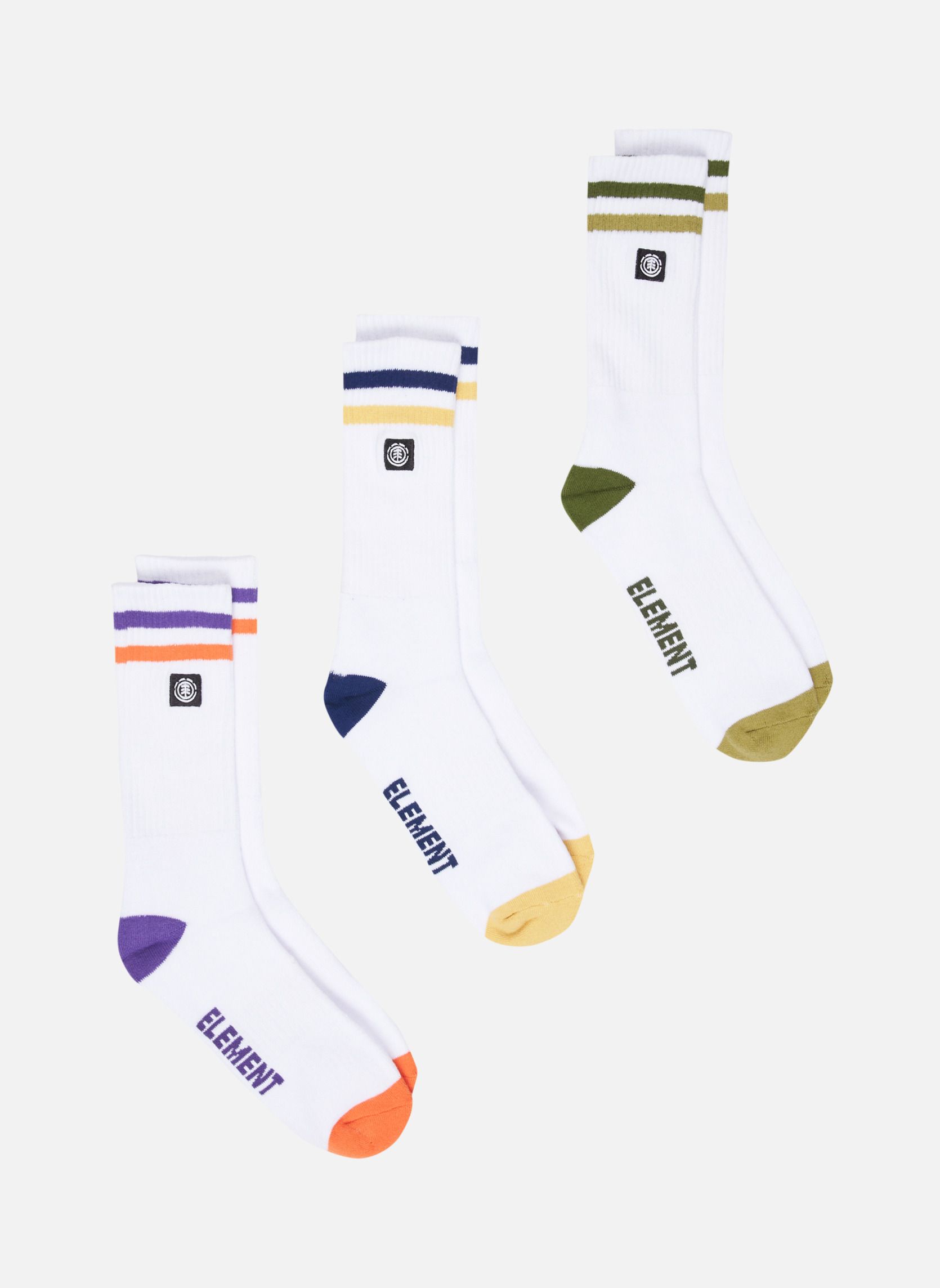 Chaussettes 2Tone Icon 3Pk homme multicolore Element Chaussettes 2Tone Icon 3Pk homme multicolore Multicouleur