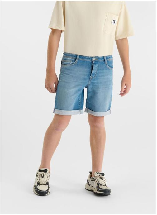 Le temps des cerises Bermudas Bermuda short en jeans JOGG VAL Blue garçon bleu