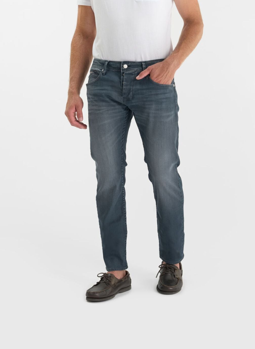 Jeans droit Jeans slim stretch 700/11 Blue homme bleu Le temps des cerises Jeans droit Jeans slim stretch 700/11 Blue homme bleu Bleu