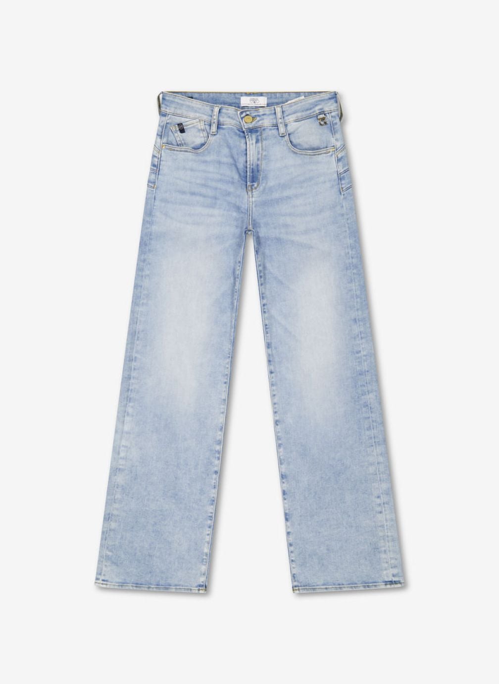 Jeans droit Jeans loose Blue femme bleu Le temps des cerises Jeans droit Jeans loose Blue femme bleu Bleu