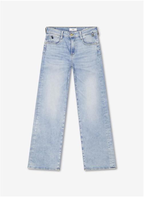 Le temps des cerises Jeans droit Jeans loose Blue femme bleu