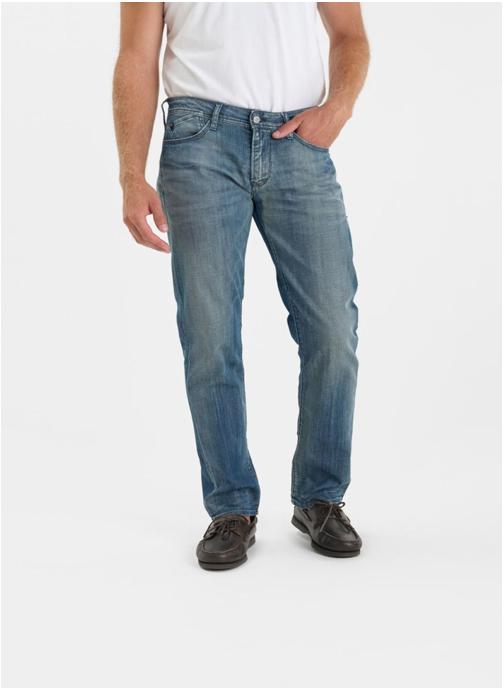 Le temps des cerises Jeans droit Jeans droite 800/12 Blue homme bleu