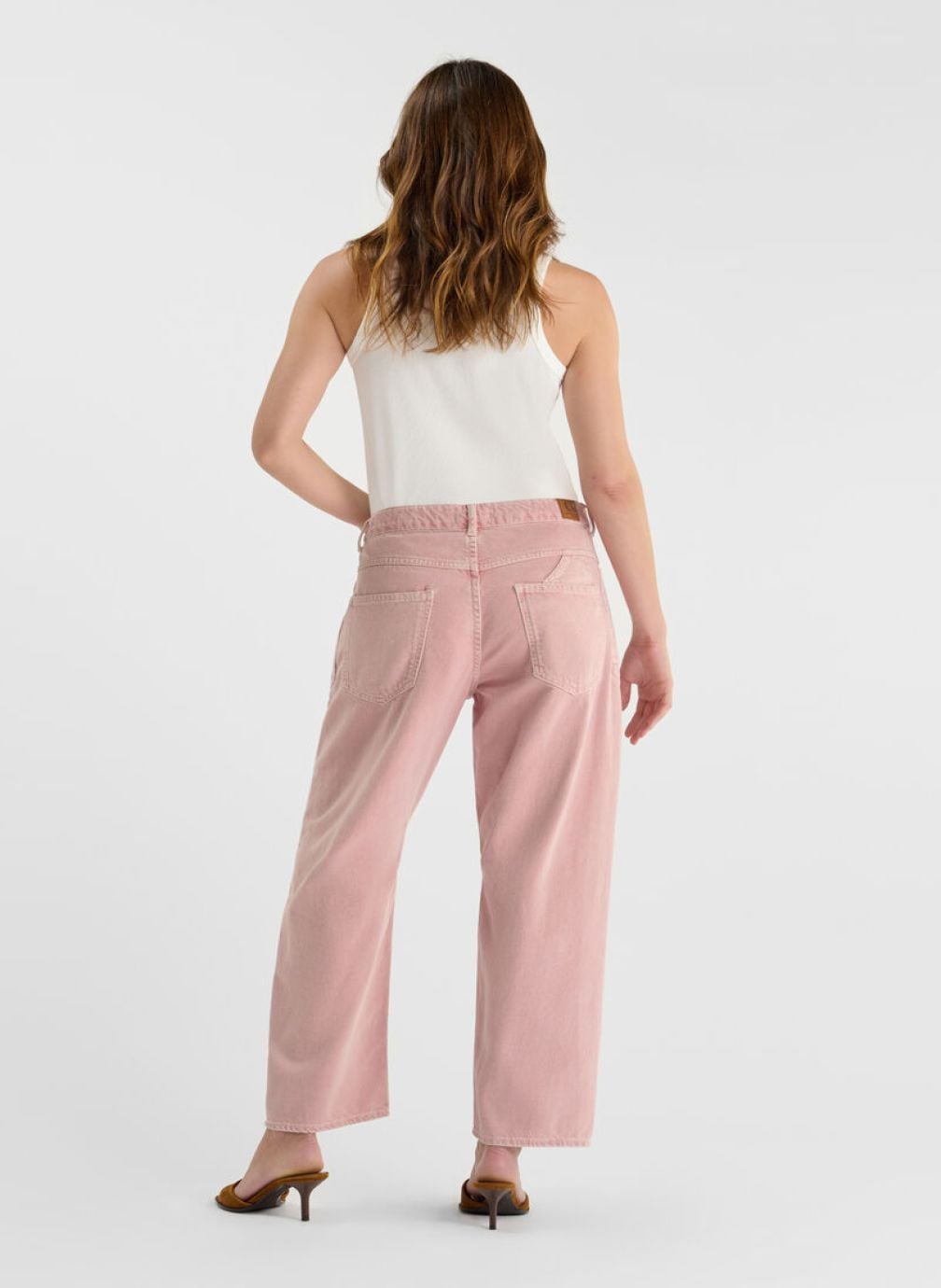 Jeans droit Jeans loose Pink femme rose Le temps des cerises Jeans droit Jeans loose Pink femme rose Rose