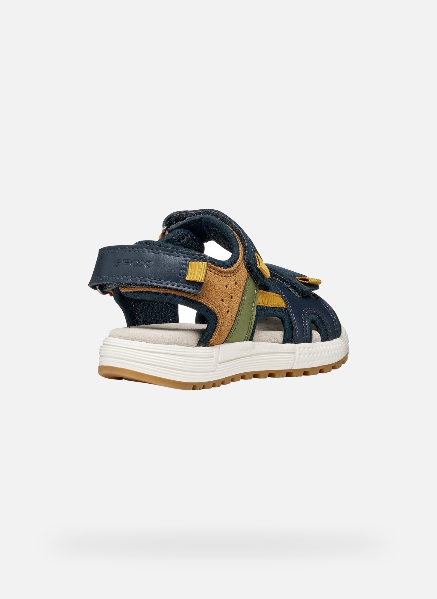 Sandales SANDAL ALBEN BOY garçon bleu Geox Sandales SANDAL ALBEN BOY garçon bleu Bleu marine