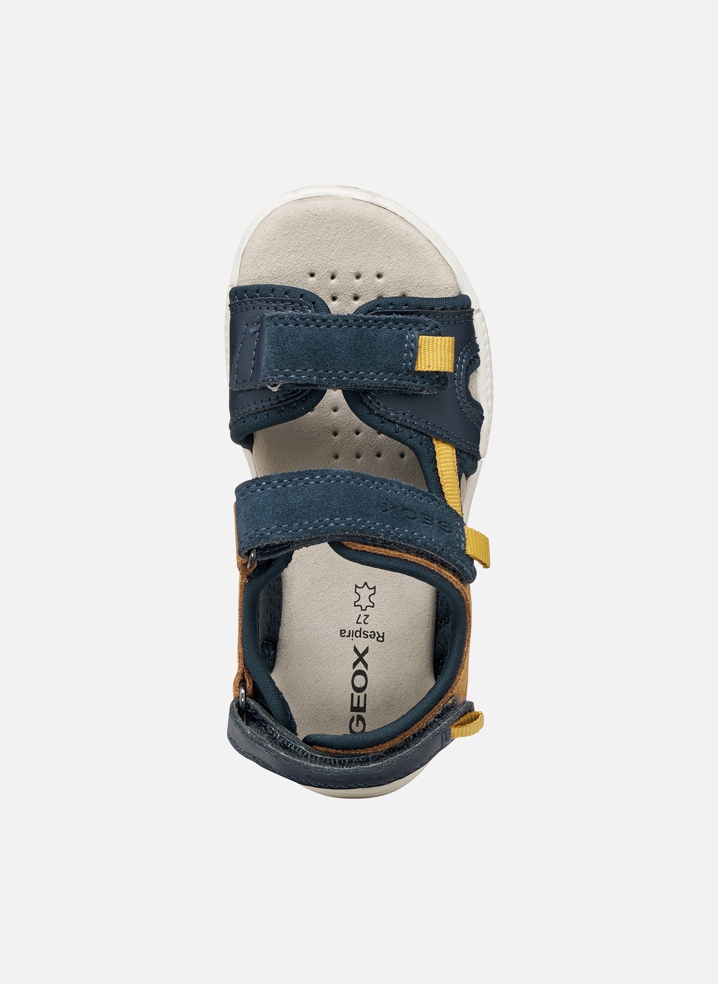 Sandales SANDAL ALBEN BOY garçon bleu Geox Sandales SANDAL ALBEN BOY garçon bleu Bleu marine