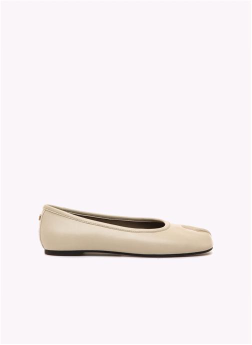 MTNG Ballerines classiques Chaussures plates Femme MTNG TABATHA marron femme blanc