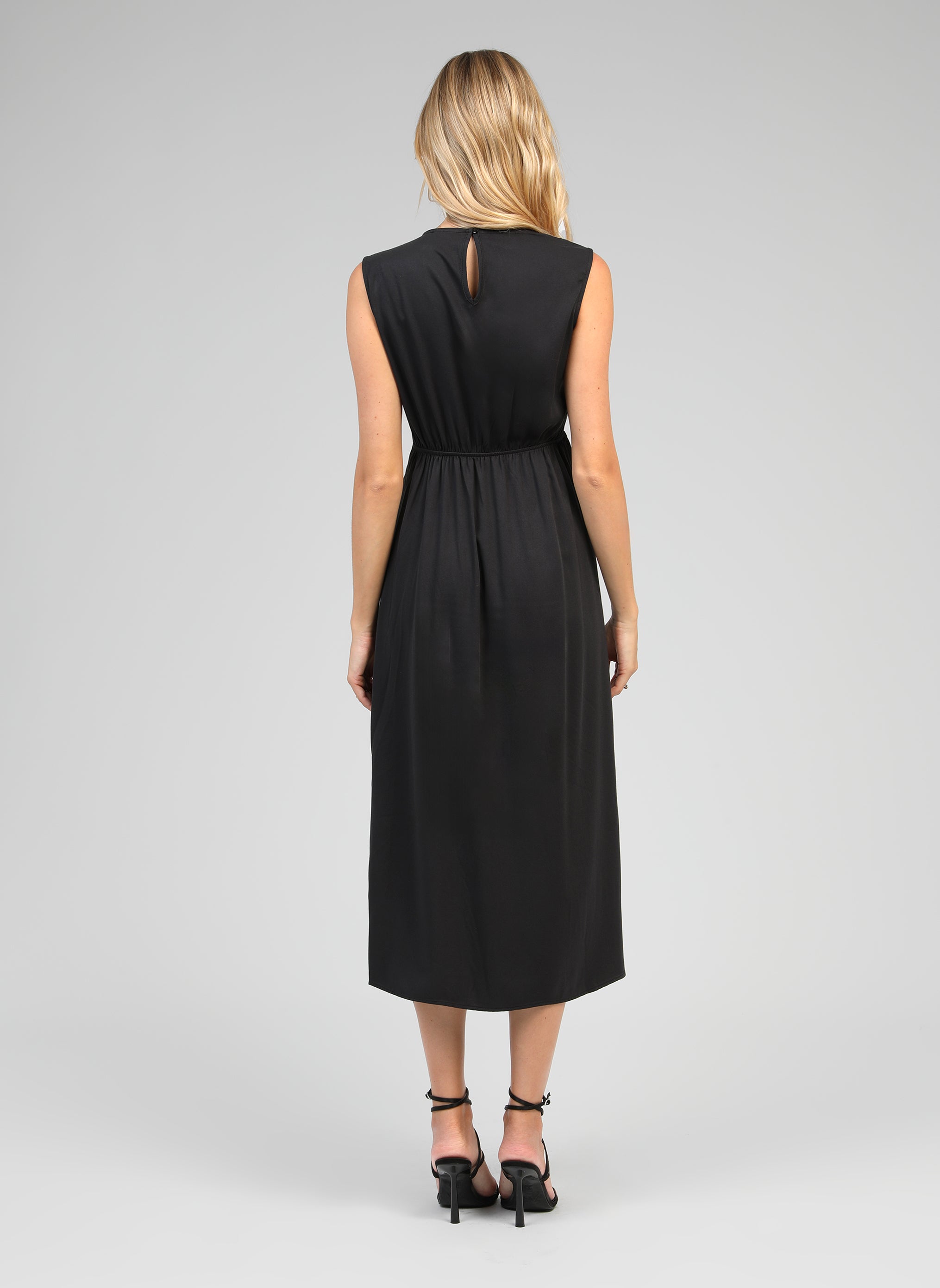 Robes ROBE LONGUE MALEONY carbone femme noir An'ge Robes ROBE LONGUE MALEONY carbone femme noir Noir