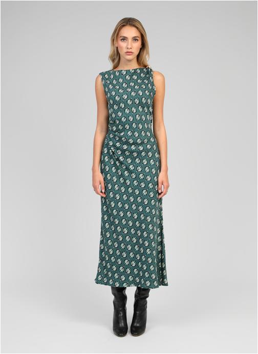 An'ge Robes ROBE MIDI MIRKALA zack vert femme vert