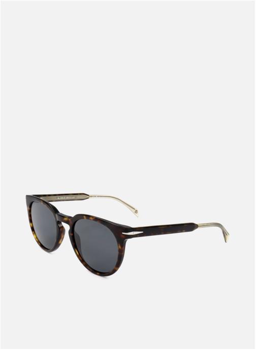 David Beckham Lunettes de soleil homme marron