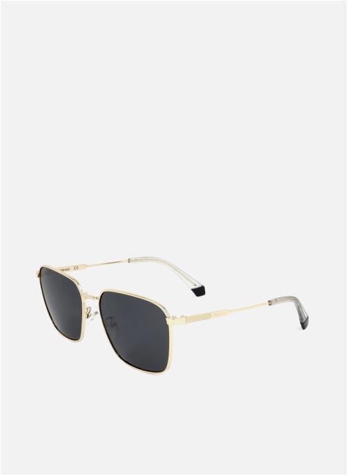 Polaroid Lunettes de soleil homme or et bronze