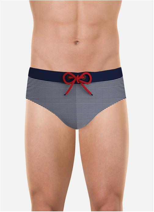 Eminence Slips de bain FAIT EN FRANCE homme bleu