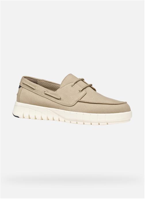 Geox Mocassins FLEXTRIDE MAN homme beige
